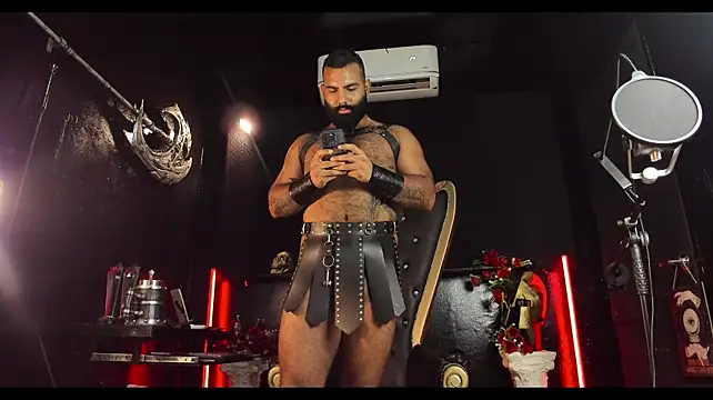 Pertunjukan Kamera Web BeardAndrew