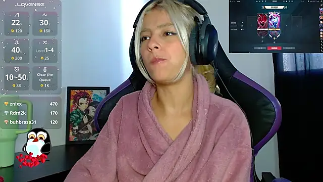 Show de webcam de jujubinhahot