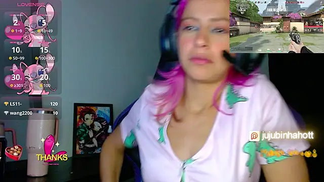 jujubinhahotn Webbikameraesitys