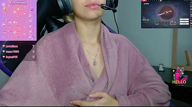Show de webcam de blondegamerr