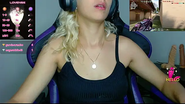 Show de webcam de blondegamerr
