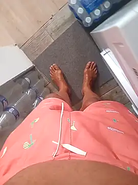 Show de arouane na webcam