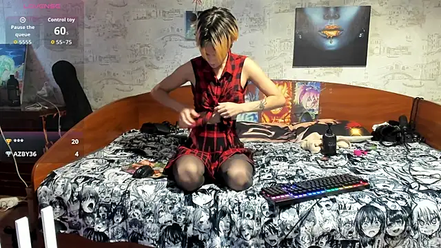 XXX chat uživo modela KagamiTayga