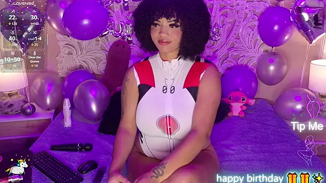MalaikaBrown Adlı Modelin Web Kamerası Şovu