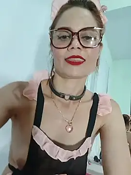 Show de Meganlola na webcam
