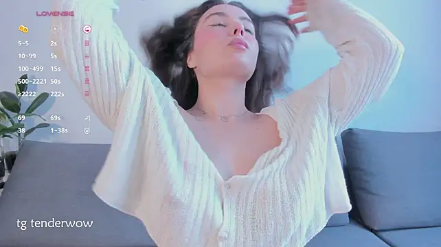 XXX chat uživo modela Tenderalise