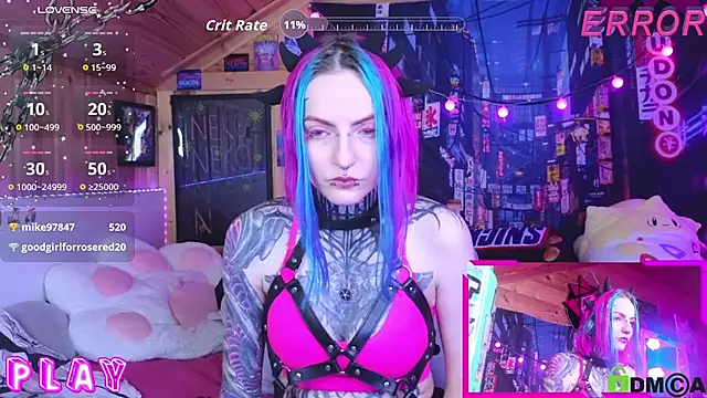 Show webcam de NekoCyber