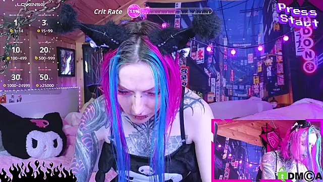 Webkamerová show NekoCyber