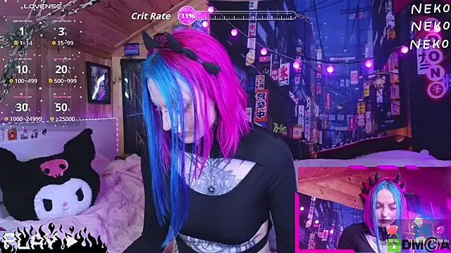 NekoCyber Webcam show