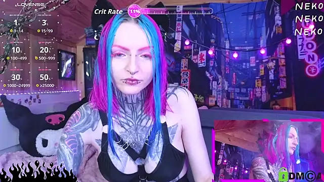 Вебкам-шоу NekoCyber