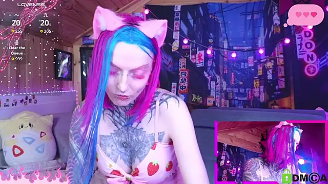 NekoCyber's Webcam Show