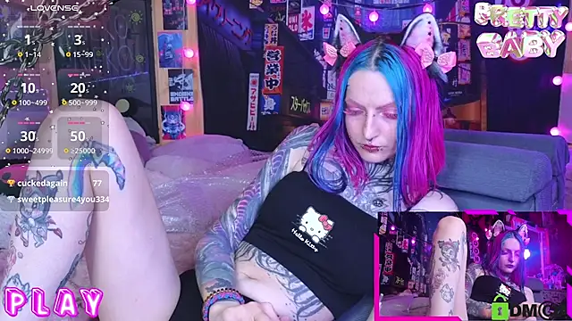 Chat +18 de NekoCyber ao vivo