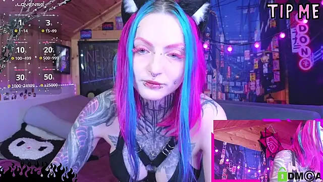 NekoCyber's Webcam Show