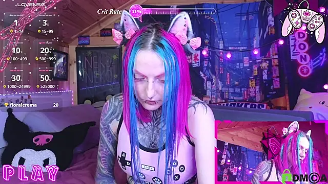 NekoCyberのウェブカメラショー