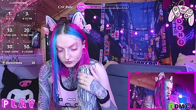 Chatroom XXX en direct de NekoCyber