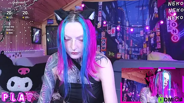 Show de webcam de NekoCyber