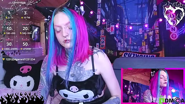 NekoCyber's Webcam Show