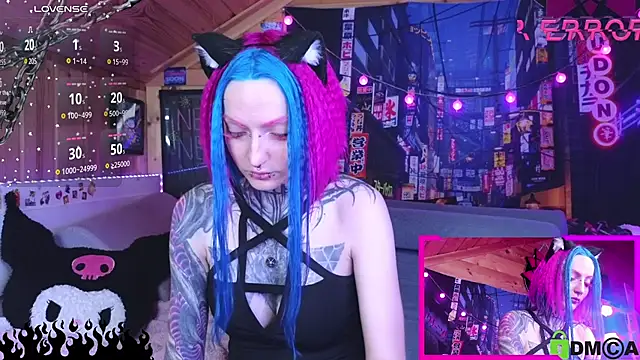 โชว์เว็บแคมของ NekoCyber