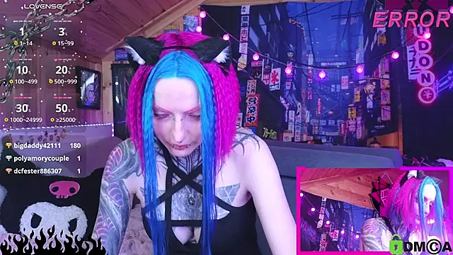 NekoCyber's Webcam Show