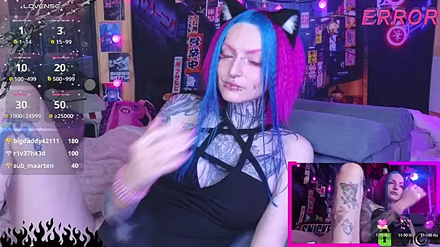 Webkamerová show NekoCyber