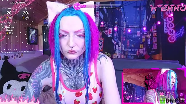 Chat +18 de NekoCyber ao vivo