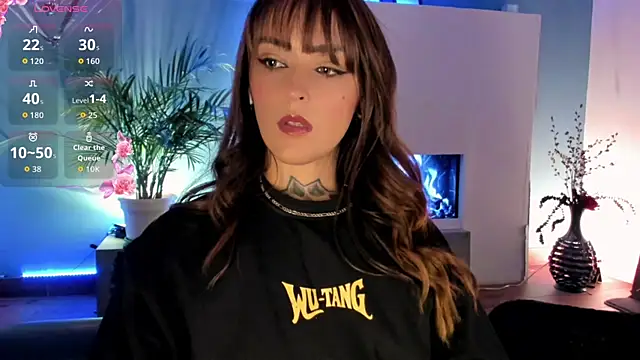 Show Webcam de Megan_inked