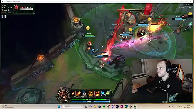 JesseBlue- Show in webcam