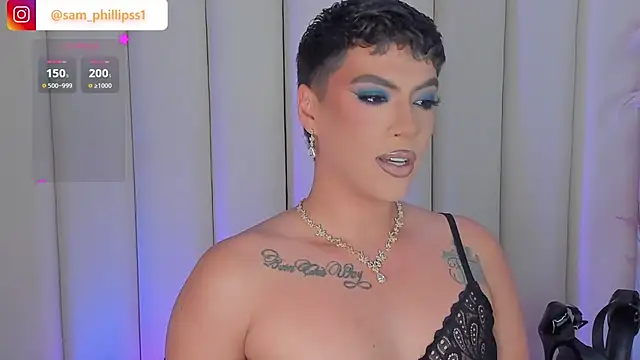 Show modela sam_phillipss na web-kameri