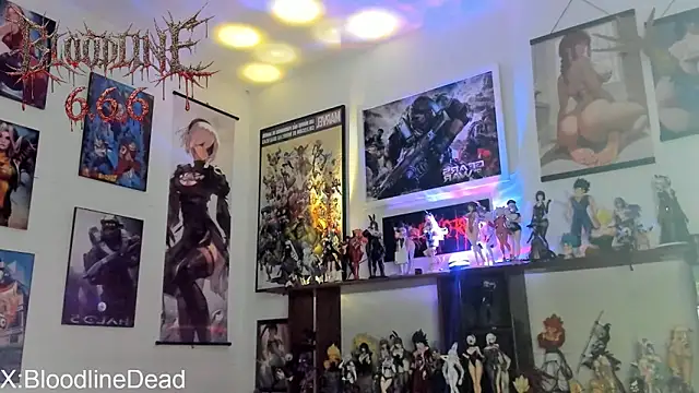 DEATHINK666XX webkamerás műsora