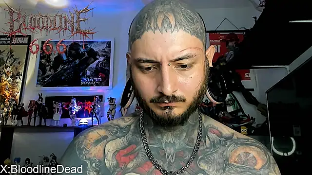 Show modela DEATHINK666XX na web-kameri