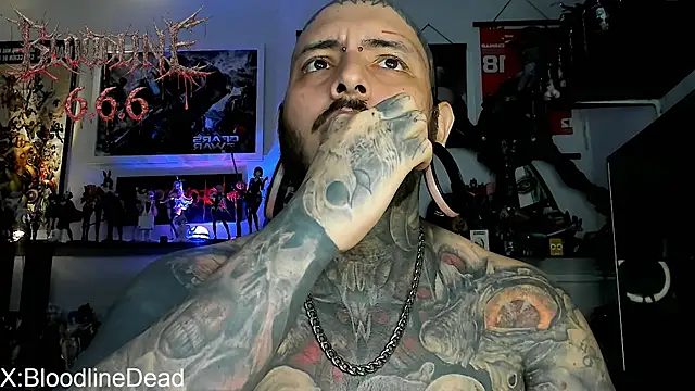 DEATHINK666XX webkamerás műsora