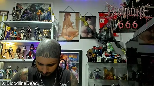 DEATHINK666XX Шоу с уебкамера