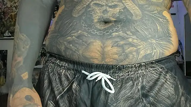 Show de DEATHINK666XX na webcam