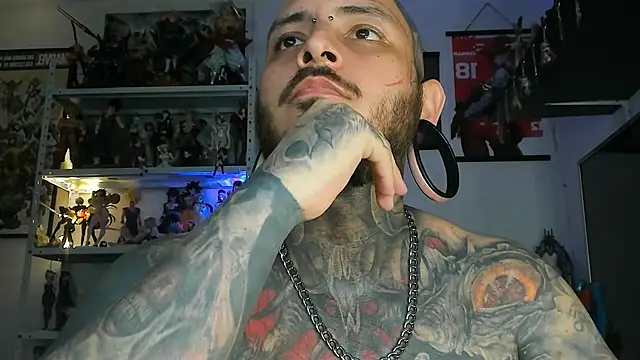 DEATHINK666XX Шоу с уебкамера