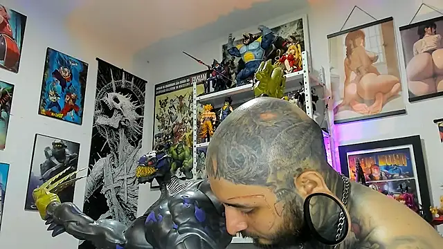 Webkamerová show DEATHINK666XX