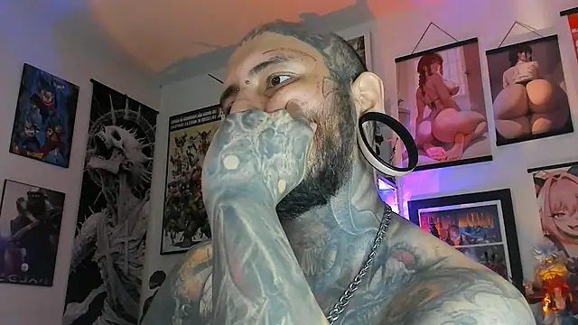 Вебкам-шоу DEATHINK666XX