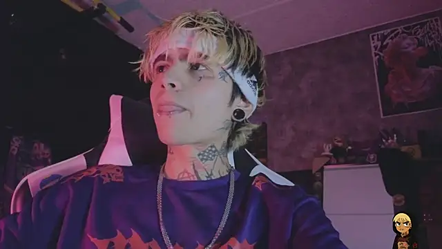 Show de AcidMilo na webcam