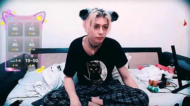 Show de Littlepinkcat na webcam
