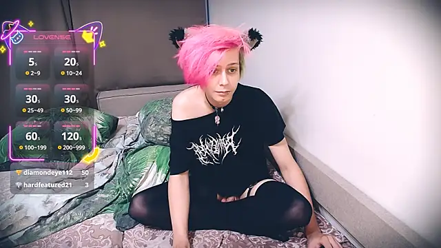Littlepinkcatのウェブカメラショー