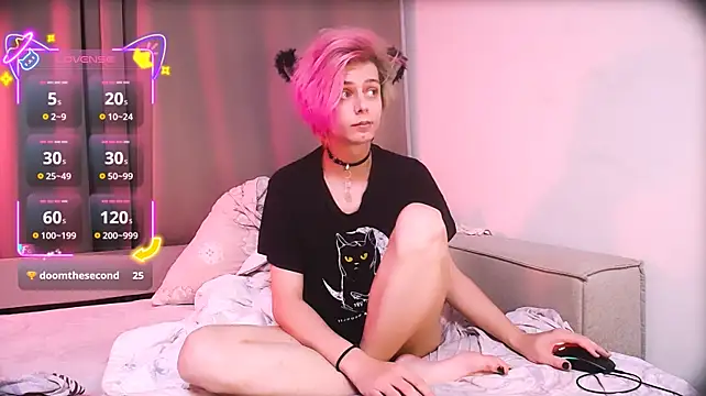 Show modela Littlepinkcat na web-kameri