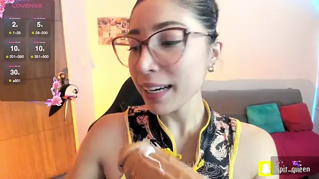 Spit_queen Pertunjukan Webcam