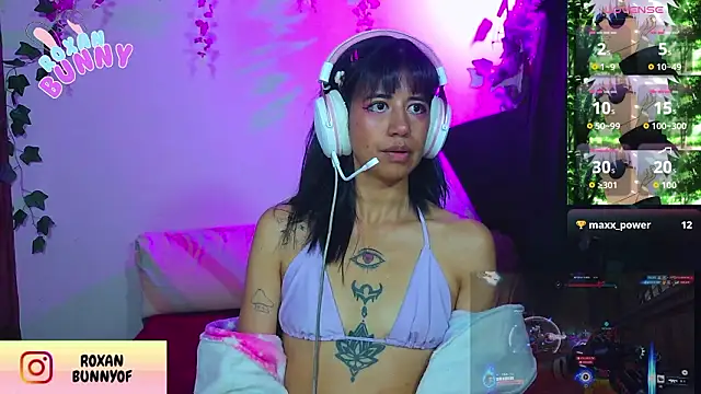 Roxanbunny1 Webcam-Show