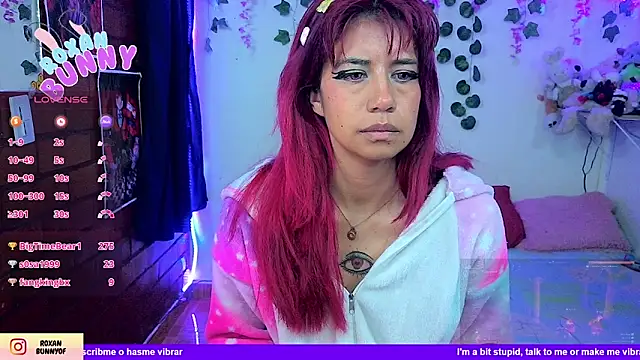 Chat XXX ao vivo de Roxanbunny1