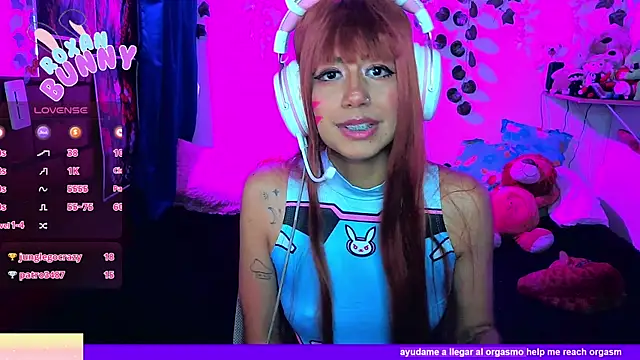 Pertunjukan Kamera Web Roxanbunny1