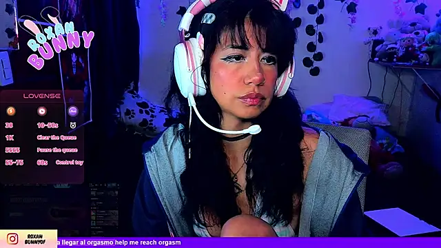 Chat XXX ao vivo de Roxanbunny1