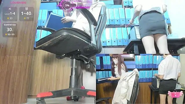 Webkamerová show Office_Sexy