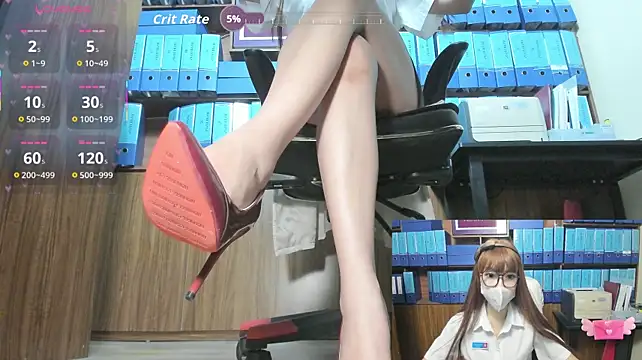 הופעת וובקאם של Office_Sexy