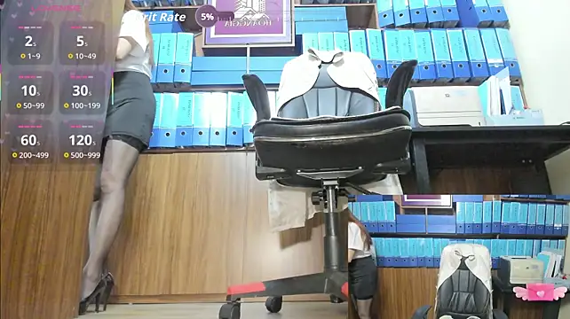 Office_Sexy Pertunjukan Webcam
