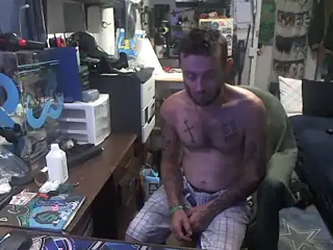 Show de CloudDadddyyy na webcam