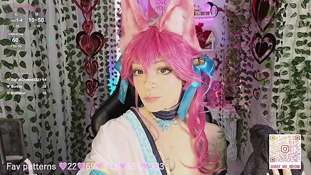 Webkamerová show Mee-Meow